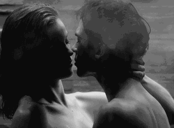 Steamy Shower Kiss GIF