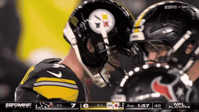 Steelers And Hurricanes Football Game GIF
