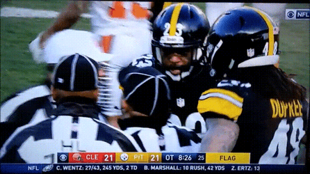 Steelers Discussion With Coach GIF