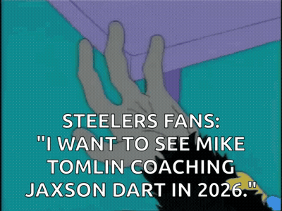 Steelers Fans I Want To See Mike Tomlin Coaching Jaxson Dart In 2026 GIF