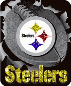 Steelers Glittery Logo GIF