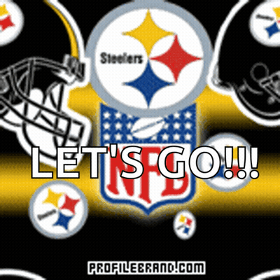 Steelers Let's Go Poster GIF