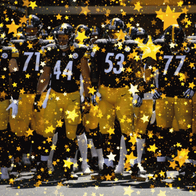 Steelers Logo With Loading Below GIF