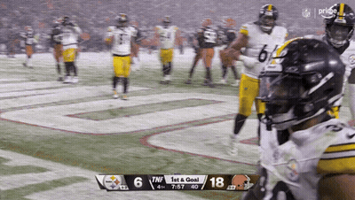 Steelers Vs Browns Football Game 6-18 GIF