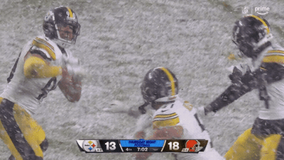 Steelers Vs Browns Football Game On Prime GIF