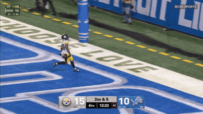 Steelers Vs Detroit Lions On CBS Sports GIF