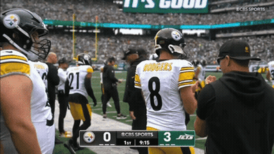 Steelers Vs Jets Football On CBS Sports GIF