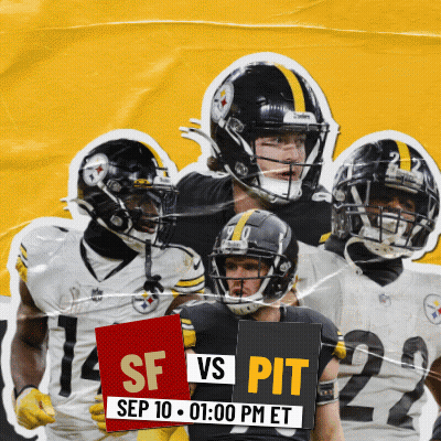 Steelers Vs Pittsburgh Football Game Poster GIF