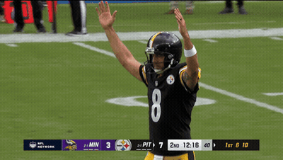 Steelers Vs Vikings Football Game GIF