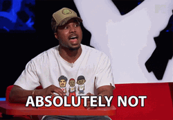 Steelo Brim Amusing Absolutely Not GIF