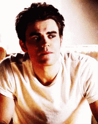 Stefan Salvatore Forced Nod GIF