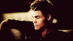 Stefan Salvatore Vampire Diaries Listening GIF
