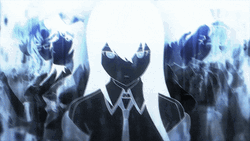 Steins Gate Kuisu Dark Aura  GIF
