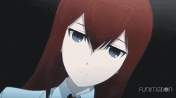 Steins Gate Kurisu Sweet Smile  GIF