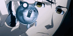 Steins Gate Okabe Handing A Round Thing  GIF