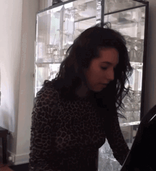 Stella Smyth Singer Piano Smile GIF