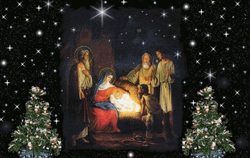 Stellar Christmas Night Nativity Of Jesus Christ