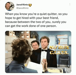 Step Brothers Interview Will Ferrell No One Cares GIF
