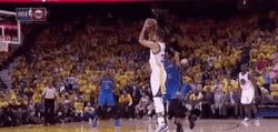 Steph Curry 3 Court Shot GIF