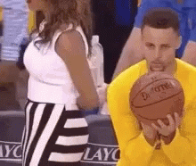 Steph Curry Dunk Ball Pass GIF