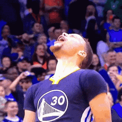 Steph Curry Dunk Happy Guy GIF