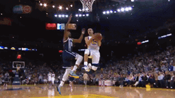 Steph Curry Dunk High Jump GIF