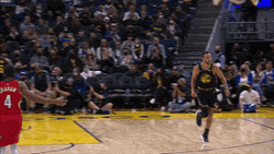Steph Curry Night Night Run Funny GIF