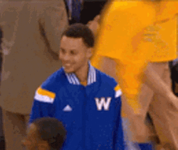 Steph Curry Night Night Shakes Shoulders GIF