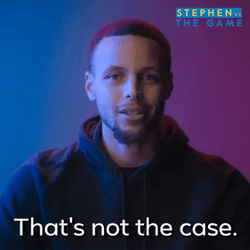 Steph Curry Night Night That's Not Case GIF