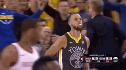 Steph Curry Wiggly Dunk GIF