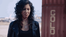 Stephanie Beatriz Disgusting GIF
