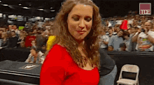 Stephanie Mcmahon Naughty Side Eye Look GIF