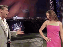 Stephanie Mcmahon Shocked Entrance GIF