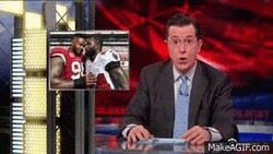 Stephen Colbert Mind Explosion GIF