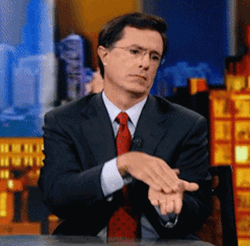 Stephen Colbert Sarcasm  GIF