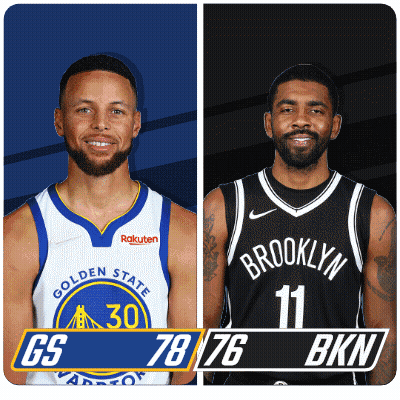 Stephen Curry And Kyrie Irving GIF