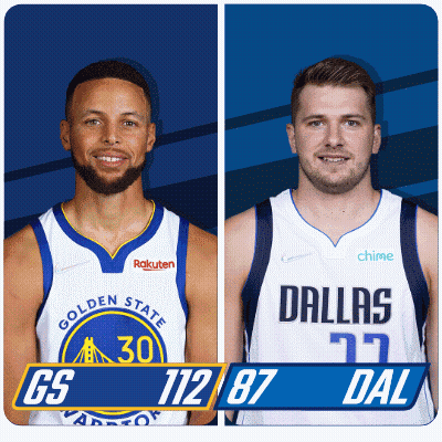 Stephen Curry And Luka Dončić GIF