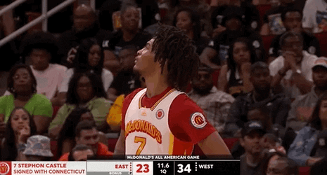 Stephon Castle Looking Upward GIF