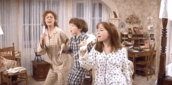 Stepmom Singing With Children GIF