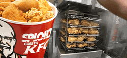 Steps In Cooking Kfc GIF