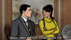 Sterling Archer Asks To Read A Book