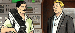 Sterling Archer Giving Nose Boop GIF