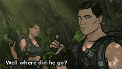 Sterling Archer In The Woods