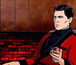Sterling Archer Relaxing