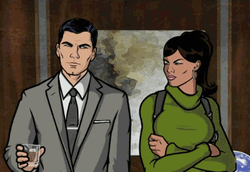Sterling Archer Warning About Danger Zone