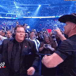 Steve Austin Stone Cold Holding Beer Up GIF