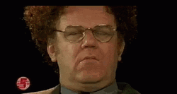 Steve Brule Rolling His Head GIF