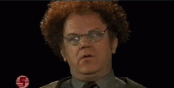Steve Brule Shocked Reaction GIF