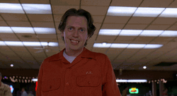 Steve Buscemi Bowling Score Reaction GIF