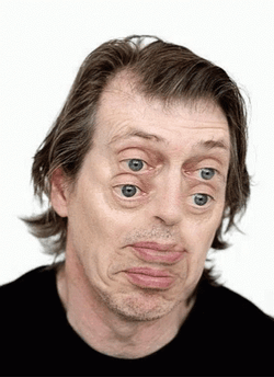 Steve Buscemi Double Vision GIF
